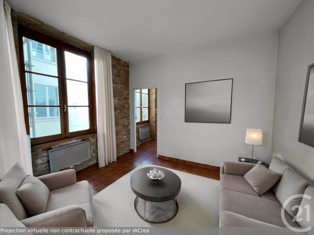 Appartement F2 à vendre - 2 pièces - 35.08 m2 - LYON - 69001 - RHONE-ALPES - Century 21 Presqu'Île Immobilier