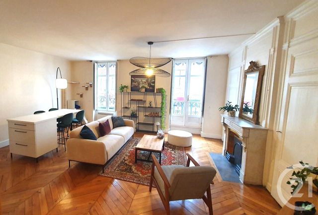 Appartement à louer - 2 pièces - 74.5 m2 - LYON - 69002 - RHONE-ALPES - Century 21 Presqu'Île Immobilier
